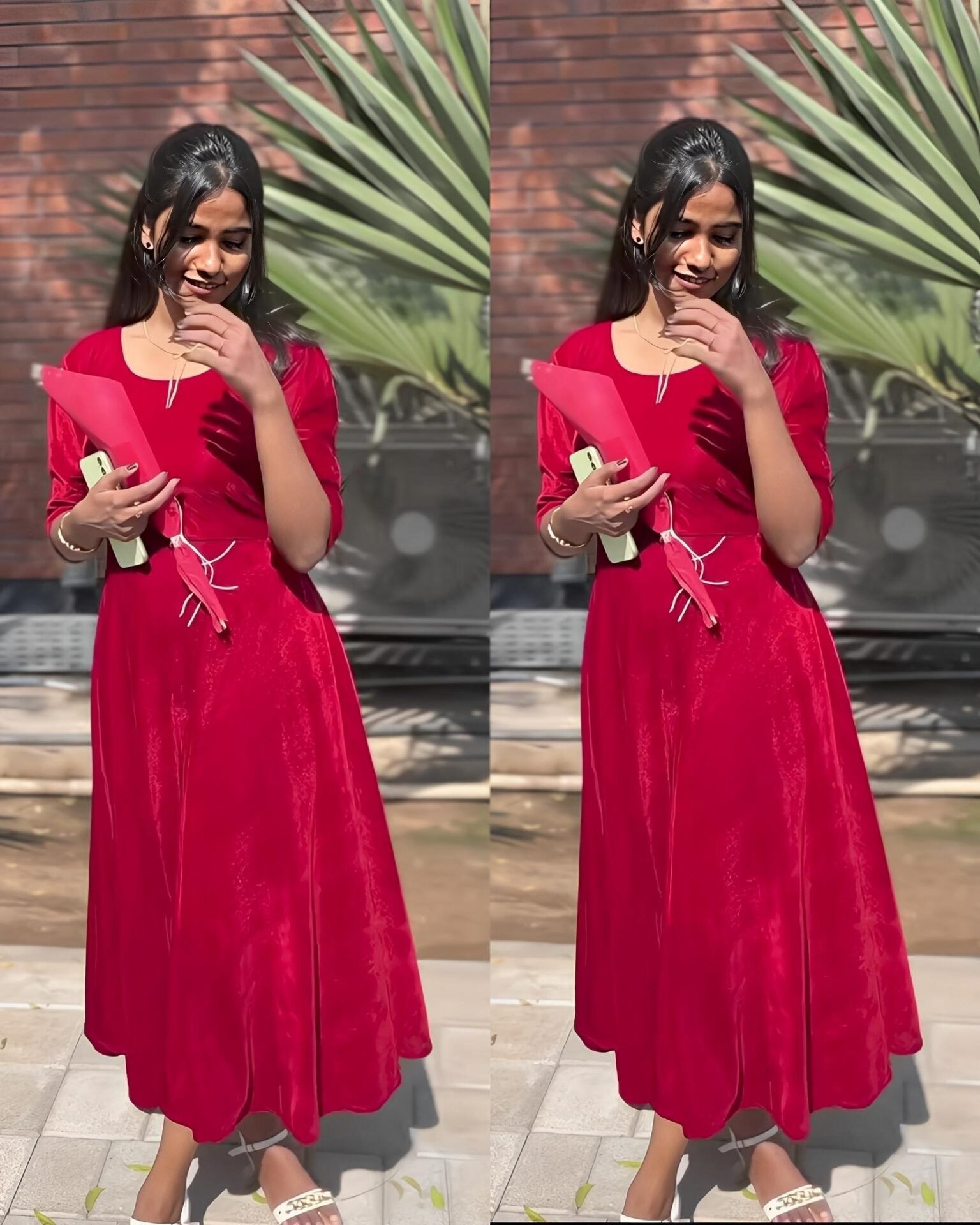 Velvet Elegant Women’s Gown