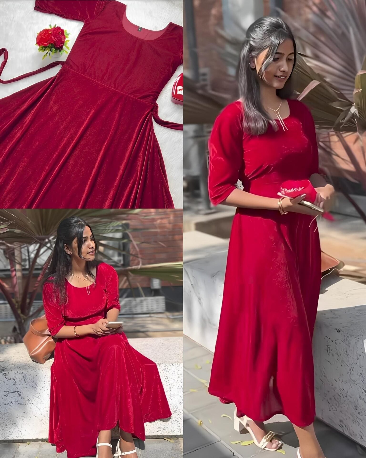 Velvet Elegant Women’s Gown