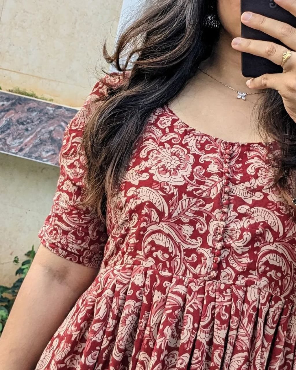 Stylish Floral Printed midi dress