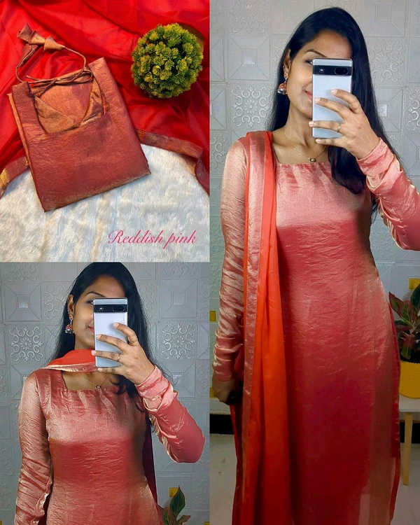 Exclusive Space silk Kurta with Dupatta set