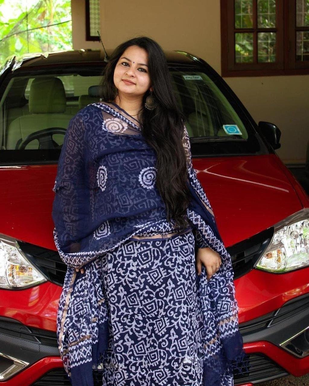 Kota Navy Blue Kurta wih Pant & Dupatta