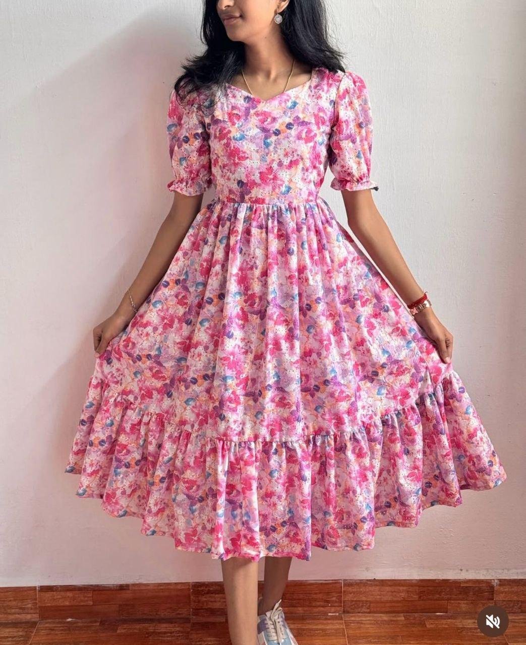 Pure Cotton Hakoba Gown with Lining