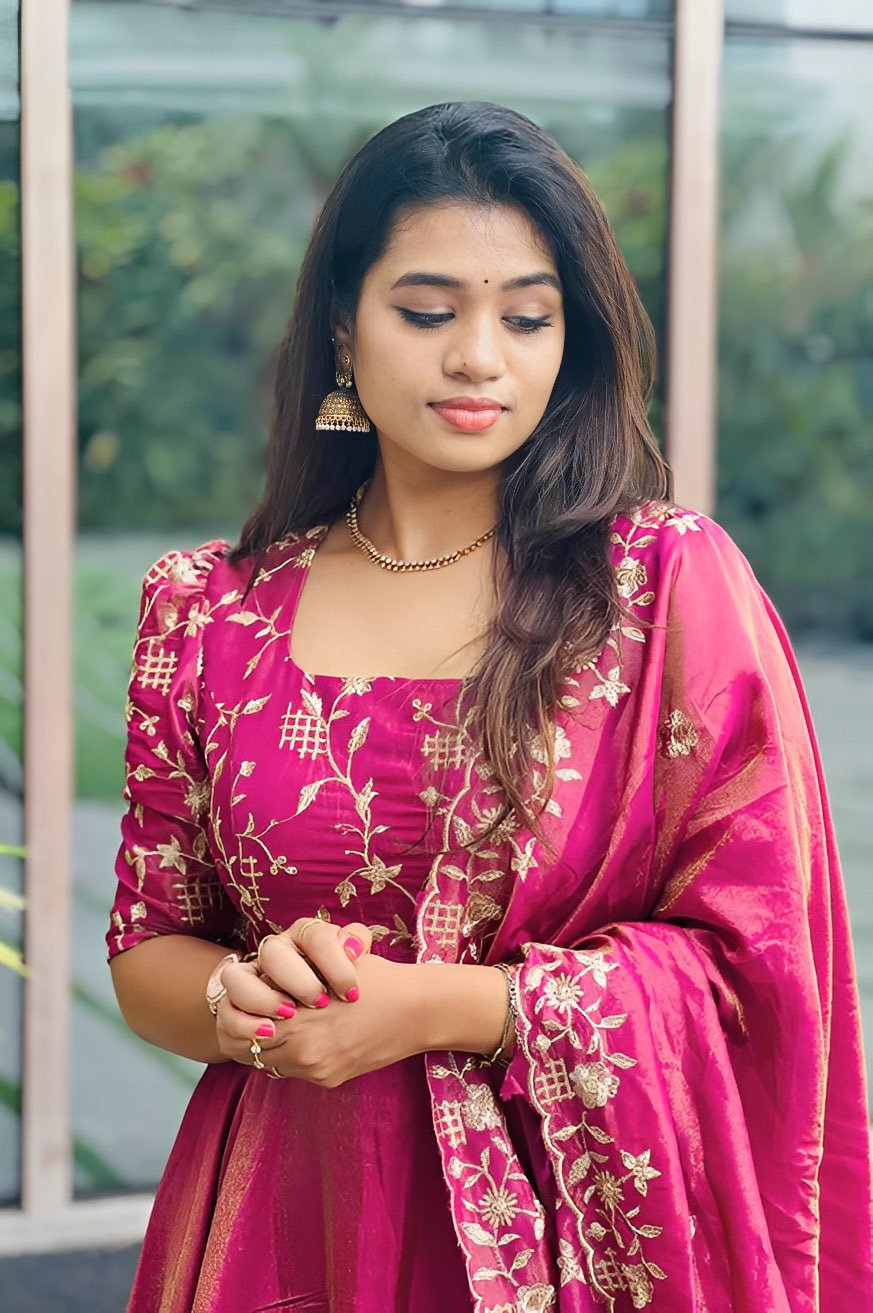 Designer Gown with Dupatta