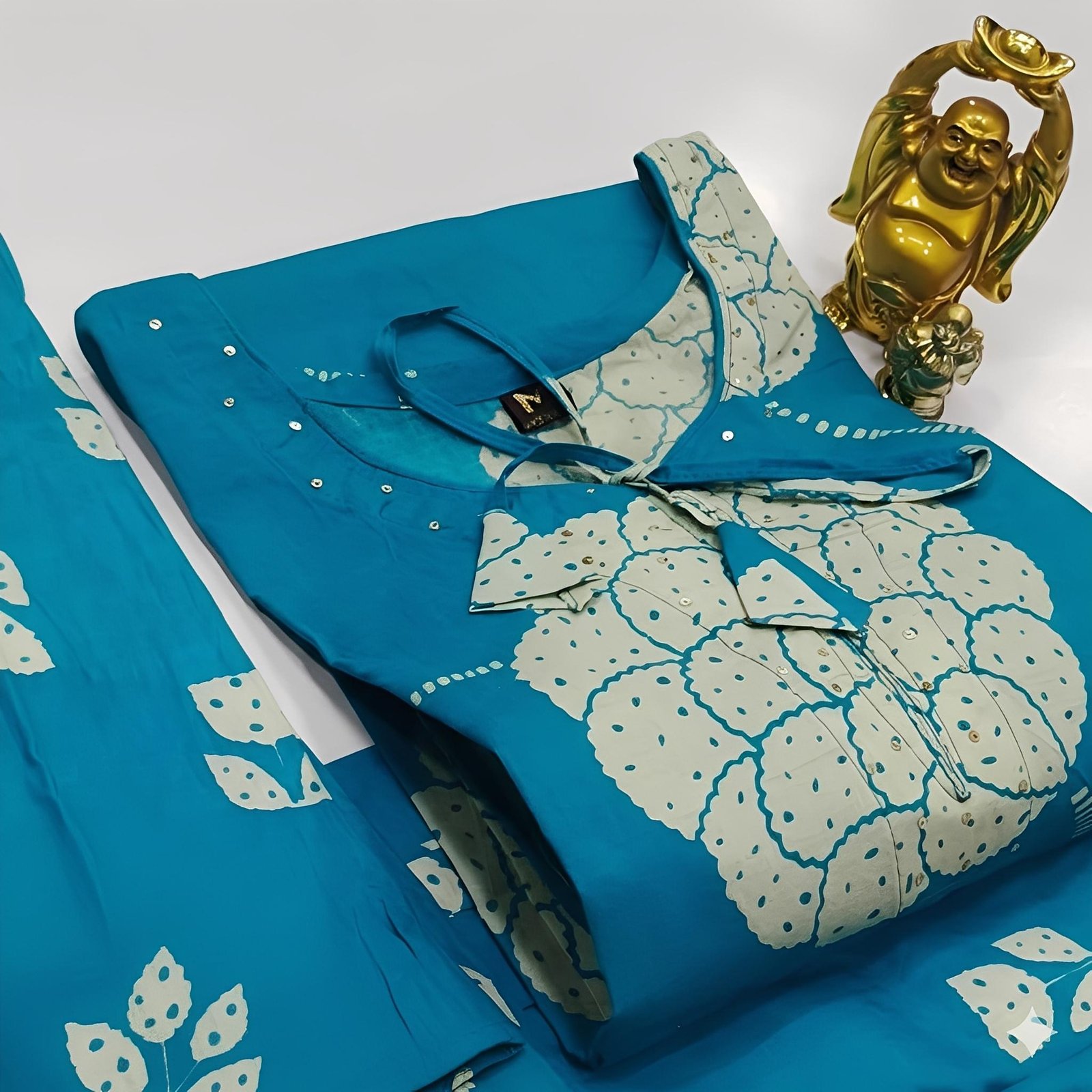 Cotton Handwork Kurti Plazo Set | Jaipur Wholesale Collection | Sizes M to 4XL