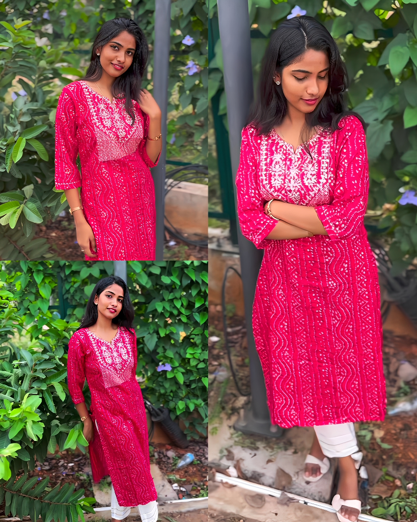 Casual Outing Wear Kurti with Pant set │Office wear College wear elegant kurta set