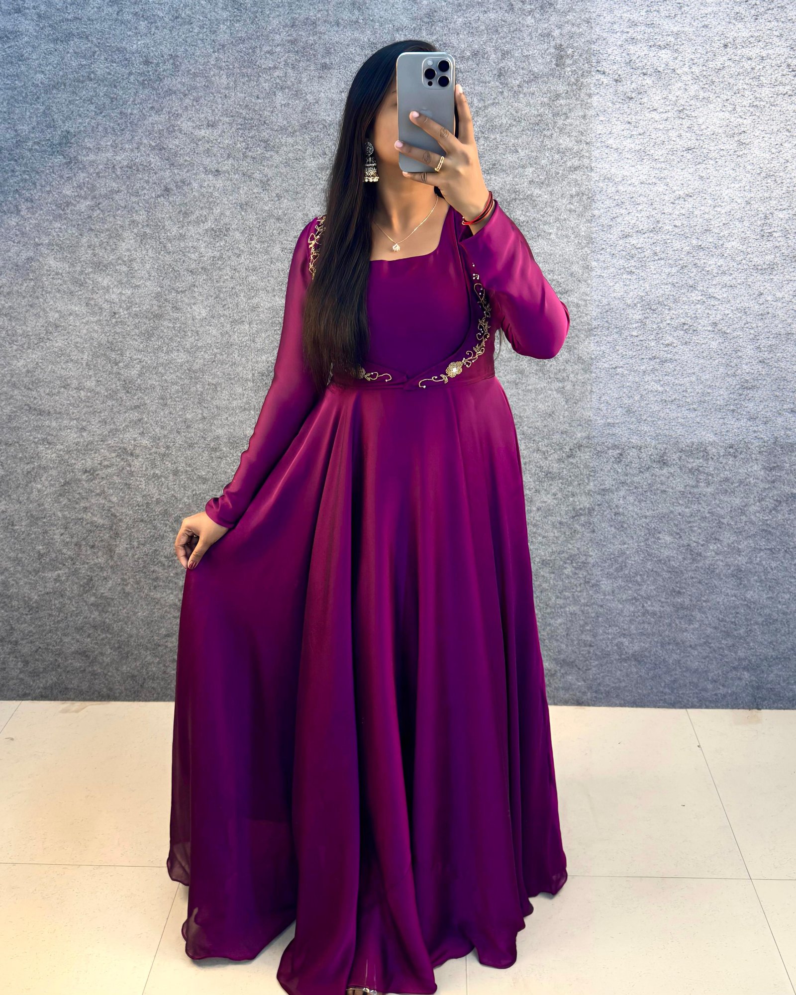 Rangoli Silk Gown One Outfit. Three Stunning Styles 🥳