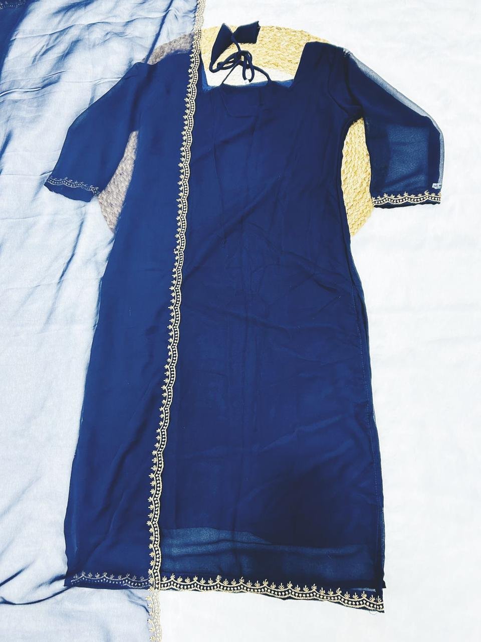 Pretty Kurti Dupatta set - Clearance sale - Cute Kurti sets for College and Office
