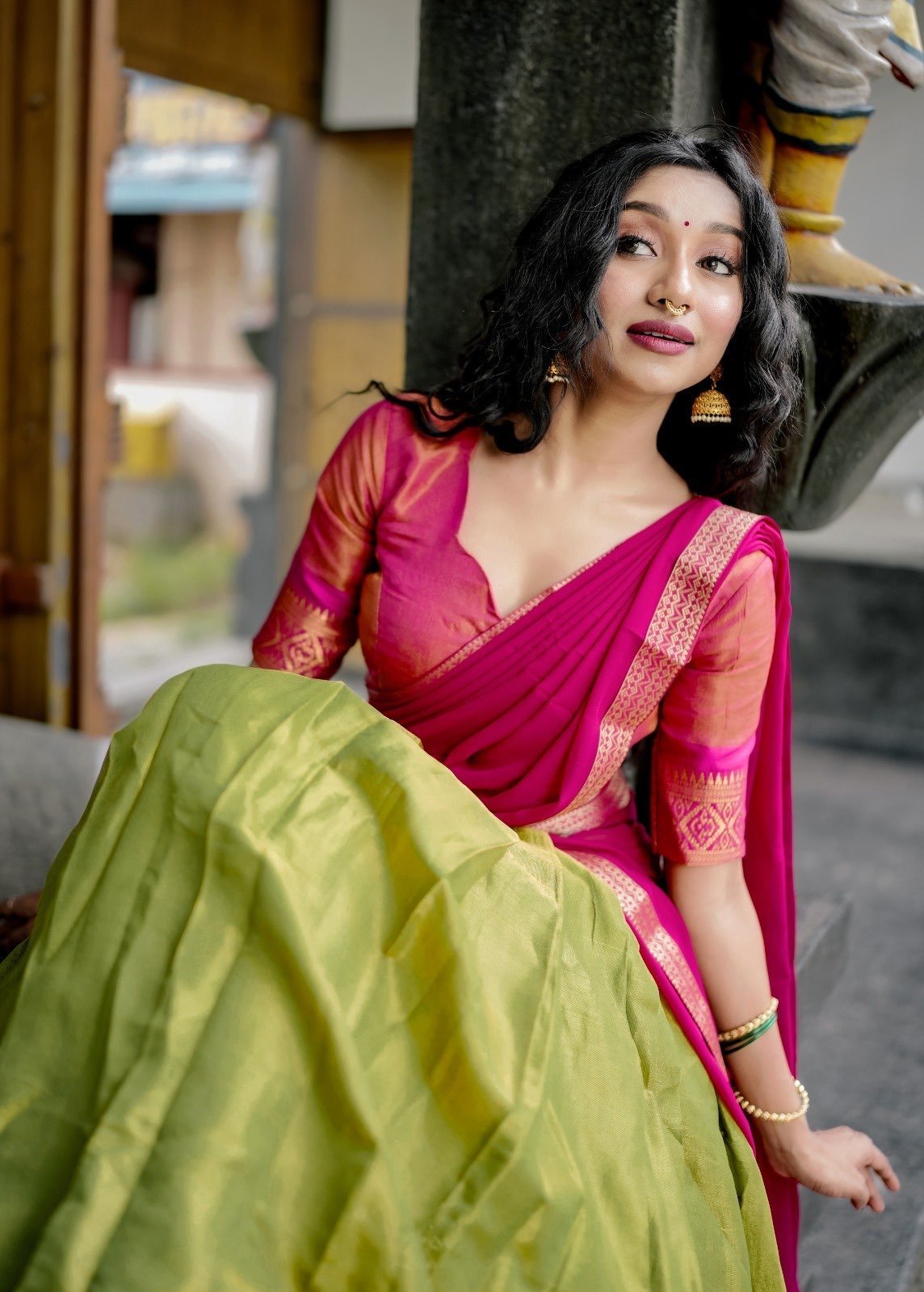 South Indian Kanchipuram Silk Lehenga Collection | Heritage Zari Weaving