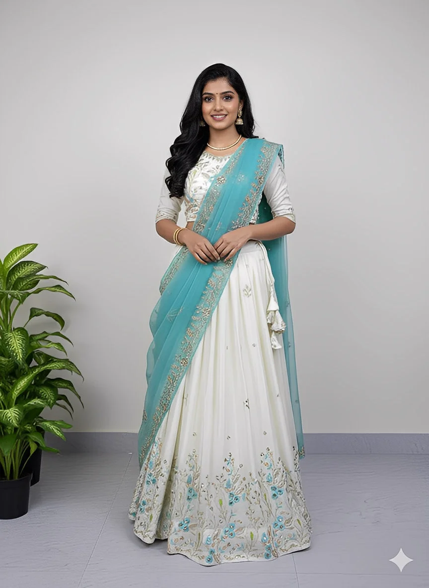 Festival Special Chinon Viral Lehenga Choli Set - New Colors Added