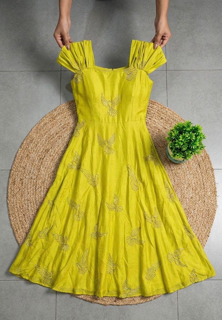 Falcon Cute Maxi - Bead work Maxi Falcon dress