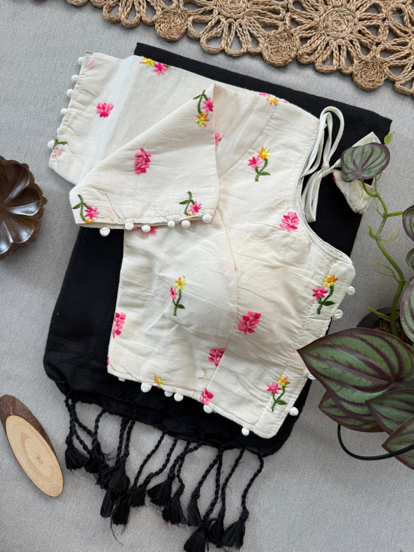 KALYANI - cotton sarees with stitched blouse