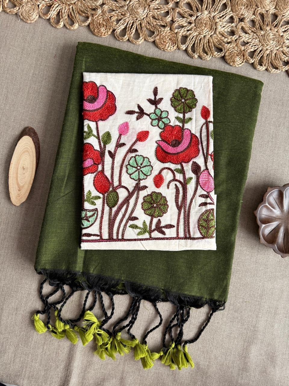 Handloom Khadi Cotton Saree- Offer Rate