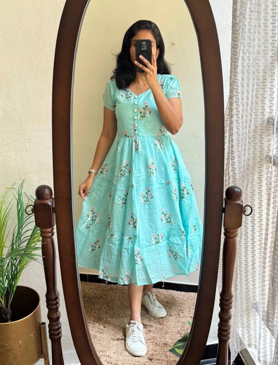 Cindrella Floral Dress
