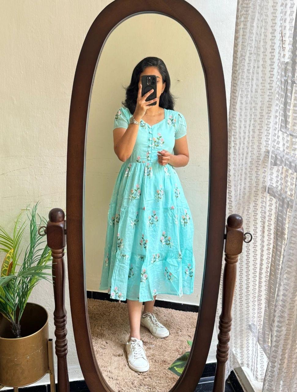 Cindrella Floral Dress