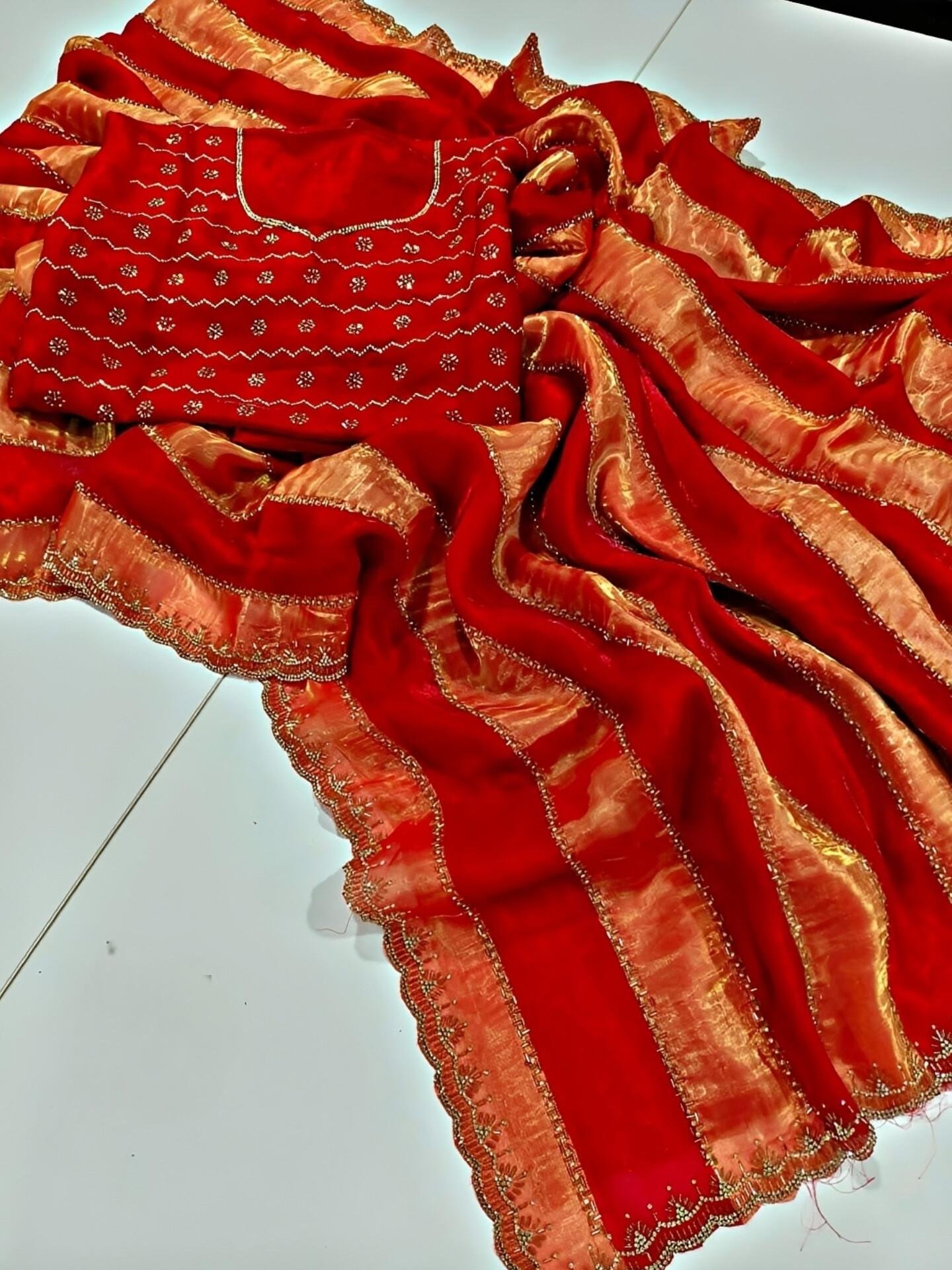 Diamond Sparkle Saree