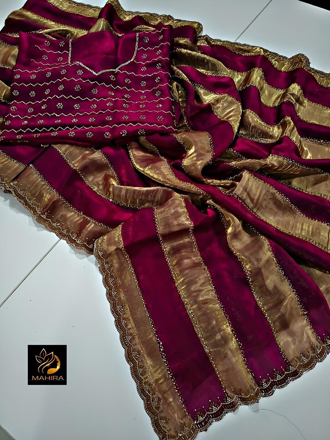 Diamond Sparkle Saree