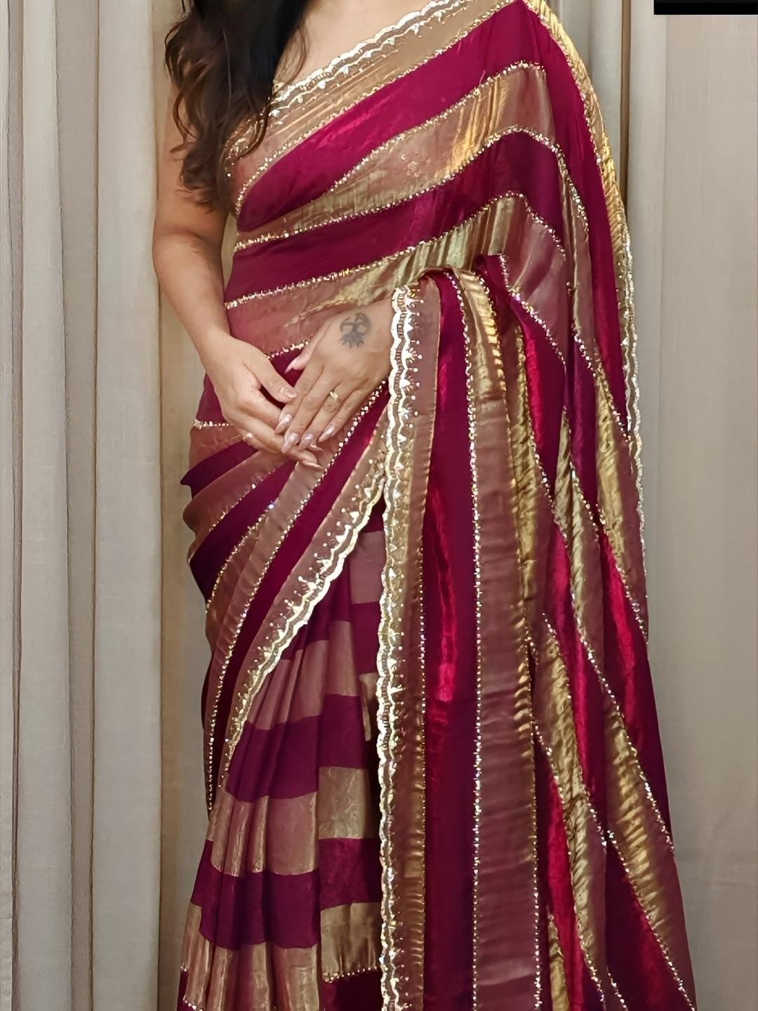 Diamond Sparkle Saree