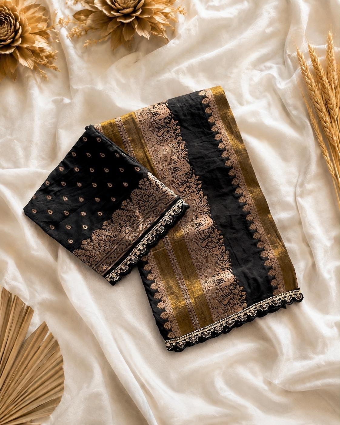 Famous Khadi tissue saree