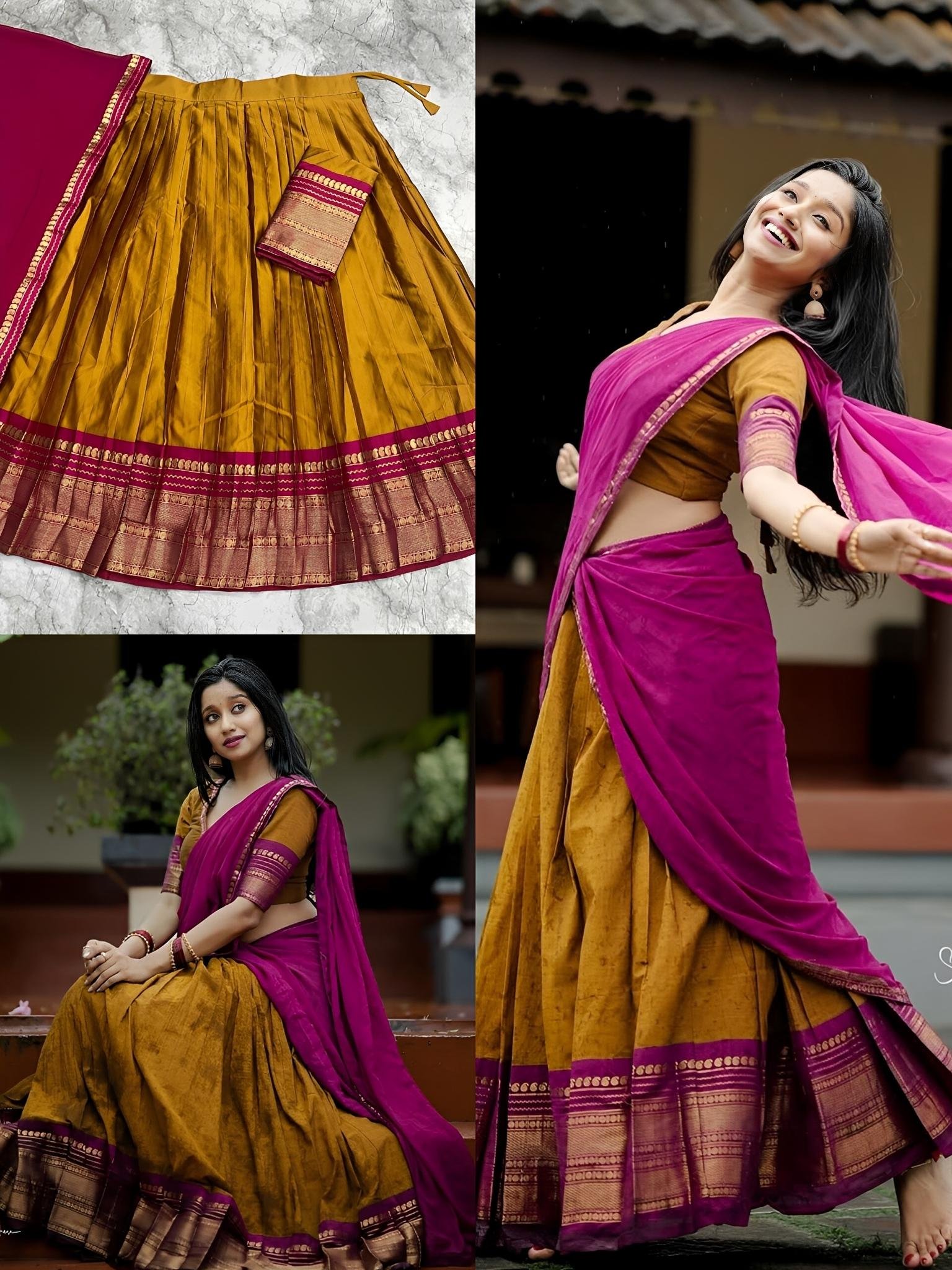 Semi stitched Lehenga - Huge Offer