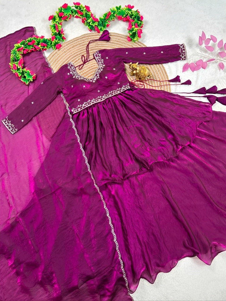VINU - 4 in 1 Peplum style lehenga - STYLYTIC SPECIAL